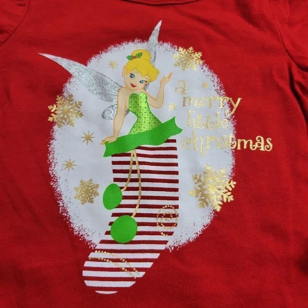 Tinkerbell Christmas shirt 12 months - Picture 2 of 3